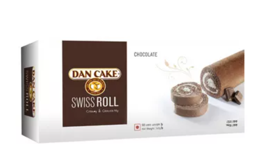Dan Cake Chocolate Swiss Roll 140 gm